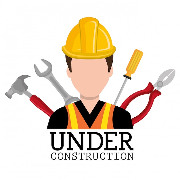 under construction illustration 