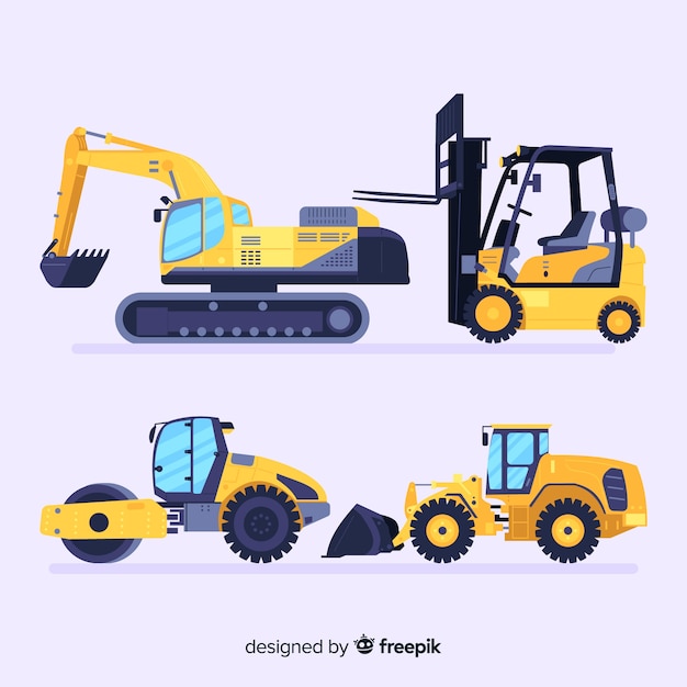 Construction vehicles collection