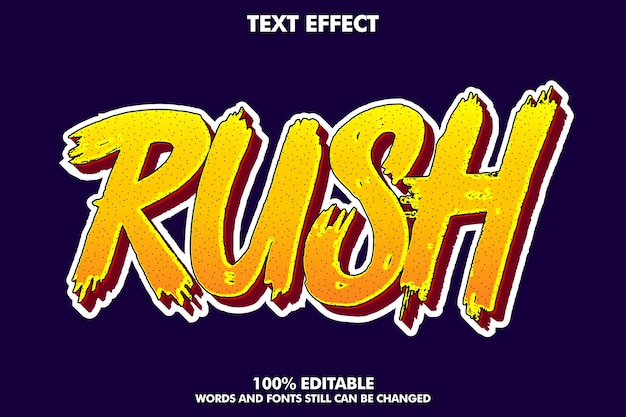 Cool carroon text effect