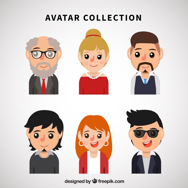 Cool variety of fun avatars