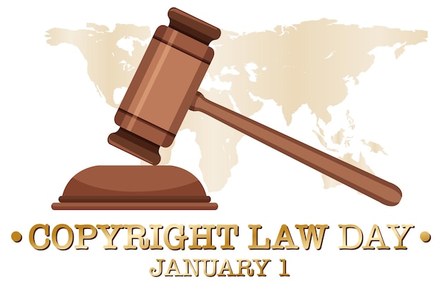 Copyright Law Day Banner Design