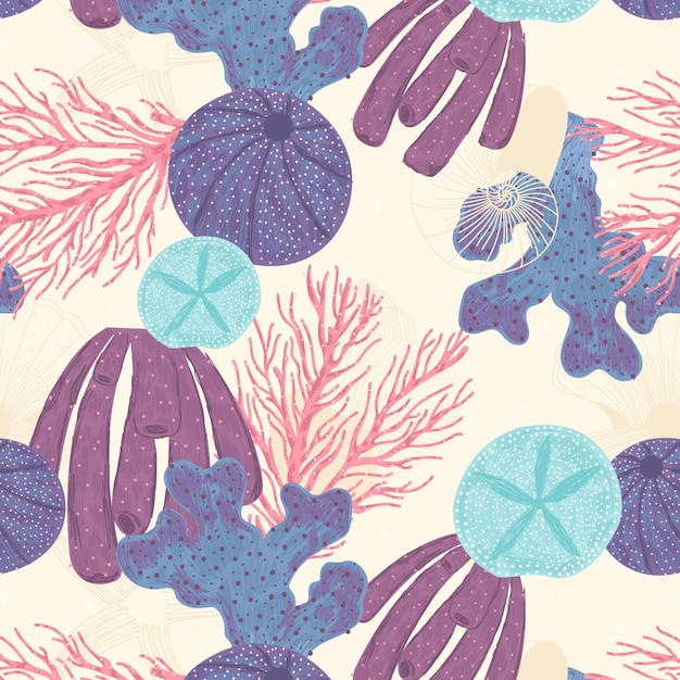 Coral pattern concept