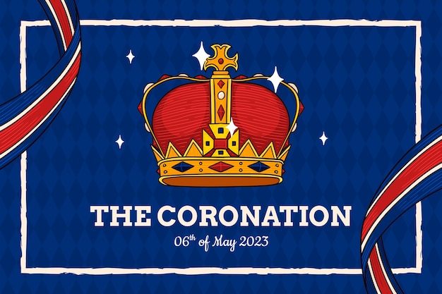 Coronation background template