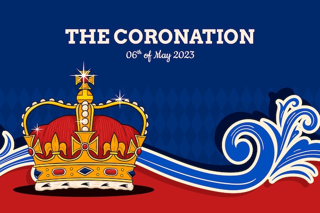 Coronation background template