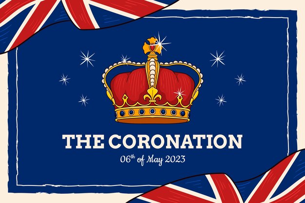 Coronation background template