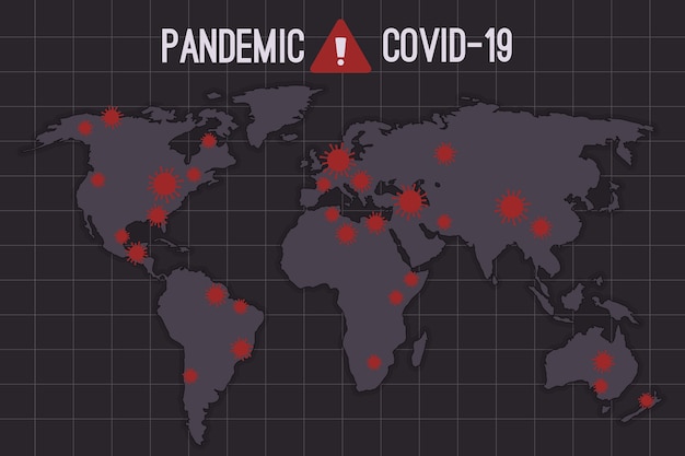 Free Vector coronavirus pandemic