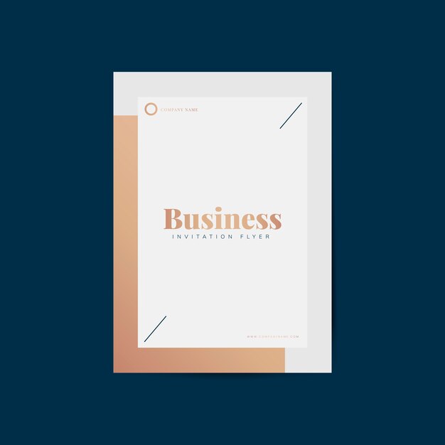 Corporate brochure and poster template