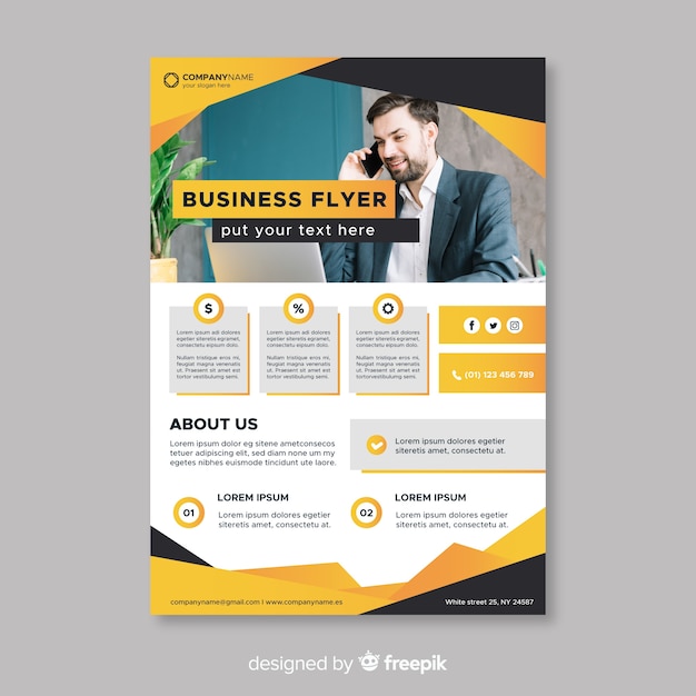 Corporate brochure template