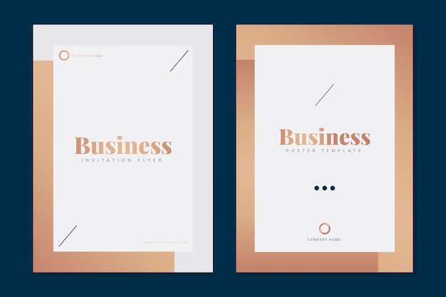 Corporate brochure templates