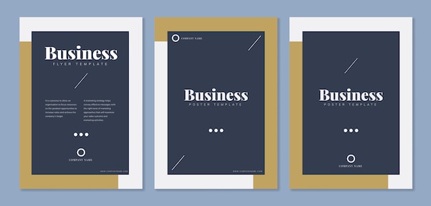 Free Vector corporate brochure templates