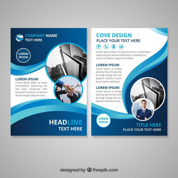 Corporate brochures template