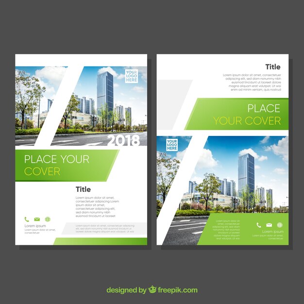 Corporate brochures template