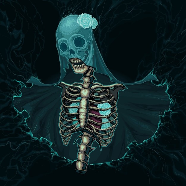 Free Vector corpse bride