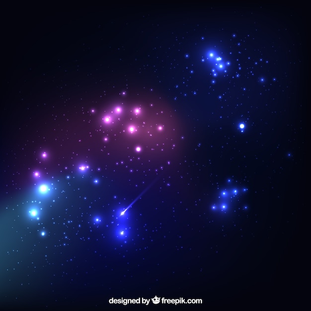 Free Vector cosmic background