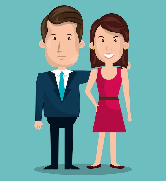 Free vector couple relationship