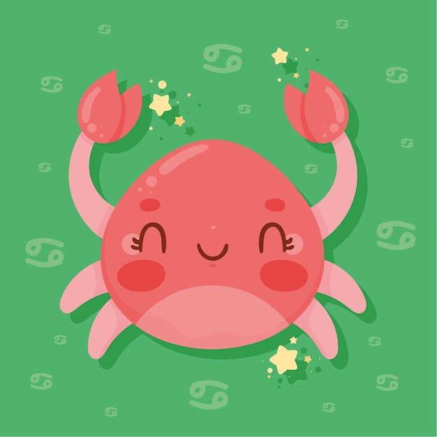 Crab zodiac cancer sign