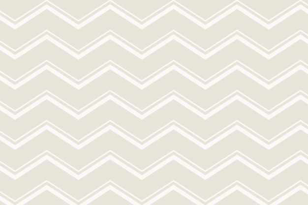 Free Vector cream pattern background, aesthetic zigzag simple design vector