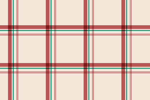 Free Vector cream plaid background, grid pattern design vector