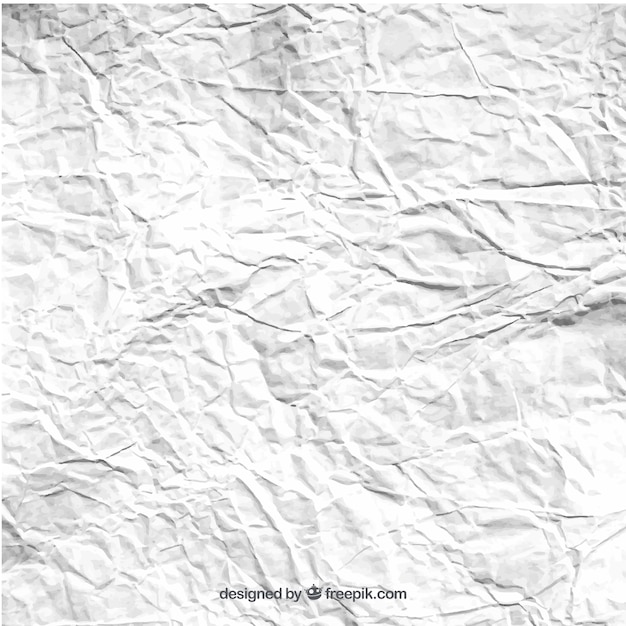 Free Vector creased paper in white color texture