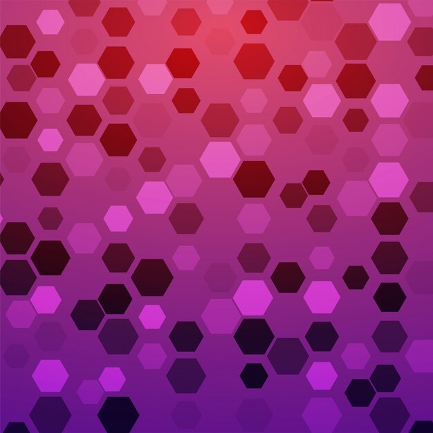  Creative abstract background with hexagonal geometric elements. 