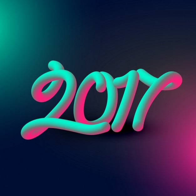 Free Vector creative background 2017