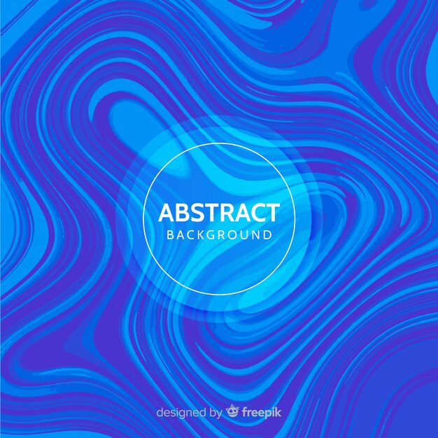 Creative background with abstract wavy shapes