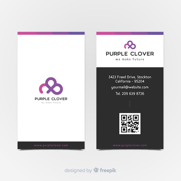 Creative business card template