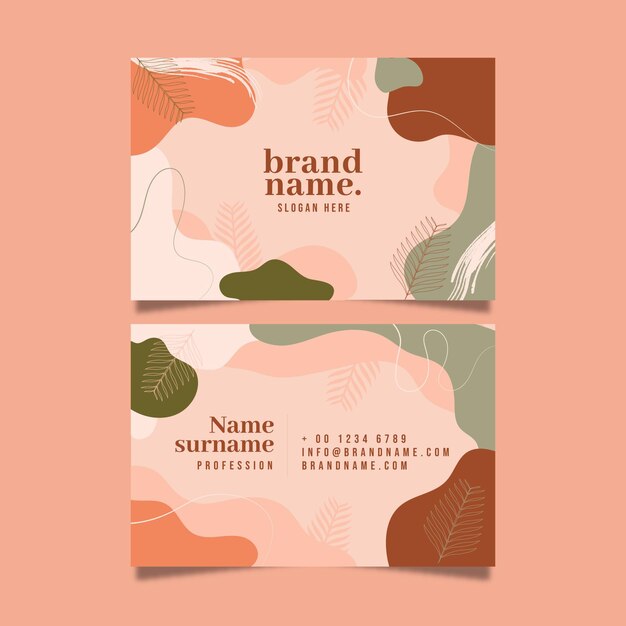 Creative business card template