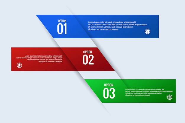 Creative business infographic concept web banner design