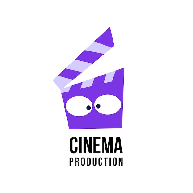 Creative cinema production logo