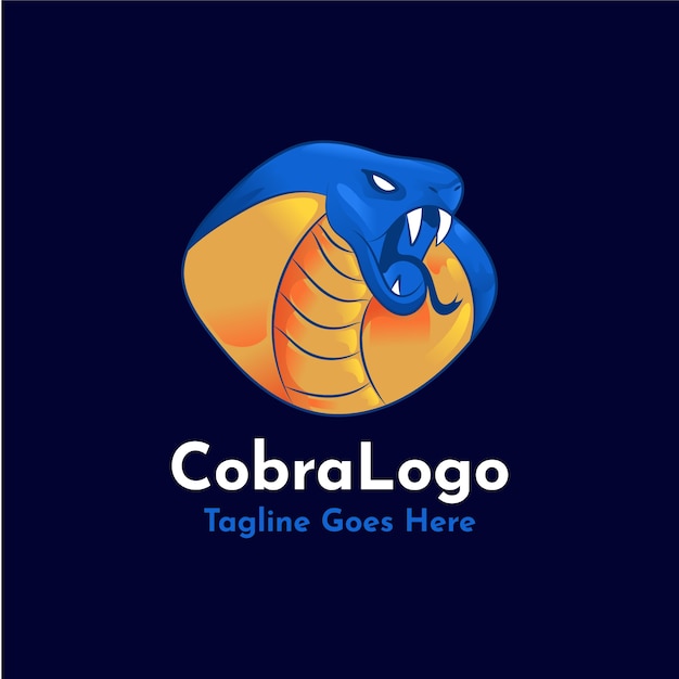 Creative cobra logo template