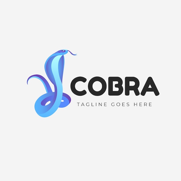 Creative cobra logo template