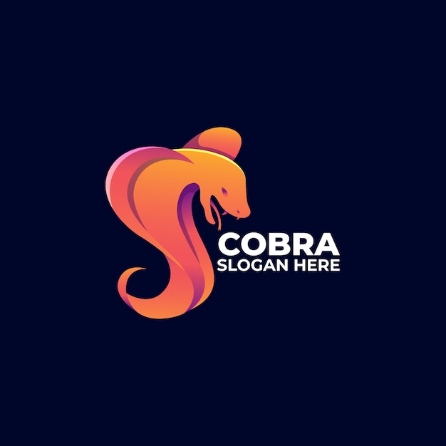 Creative cobra logo template