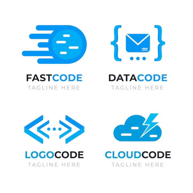 Creative code logo pack