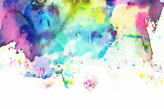 Free Vector creative colorful hand painted background