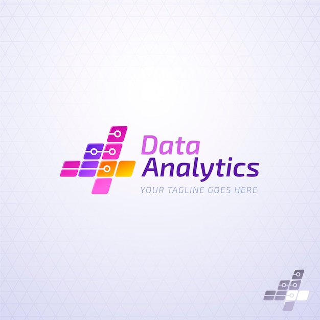 Free vector creative data logo template