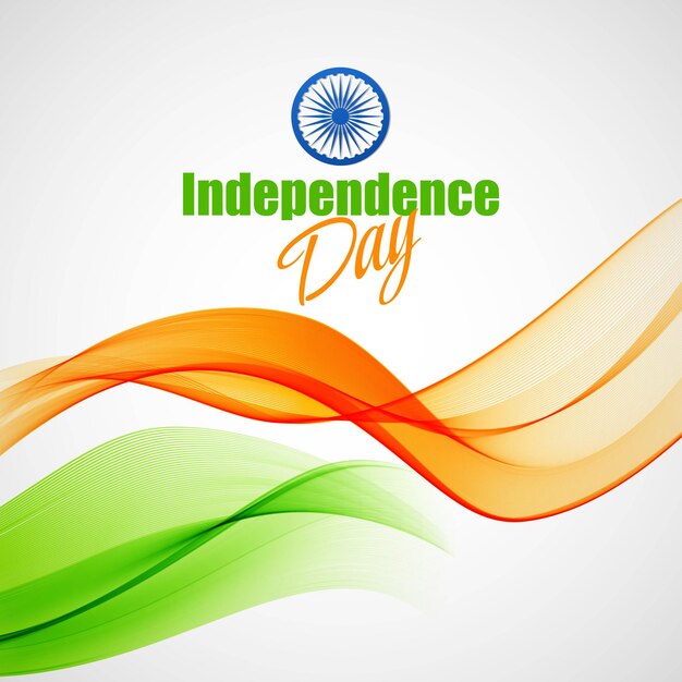 Creative Indian Independence Day concept. Vector illustration EPS 10