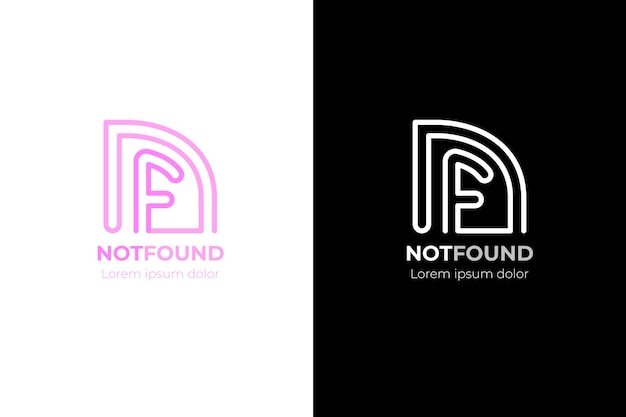 Creative professional fn logo template