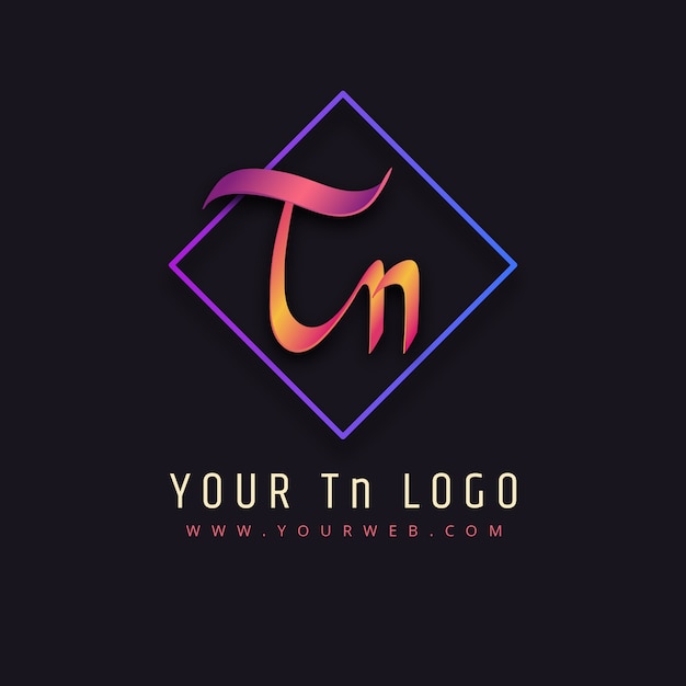 Creative professional tn logo template