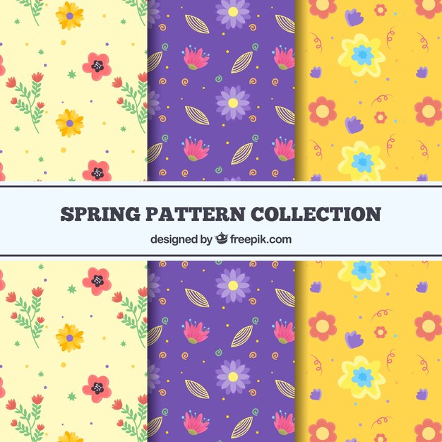 Creative spring pattern set