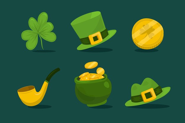 Creative st. patrick's day elements