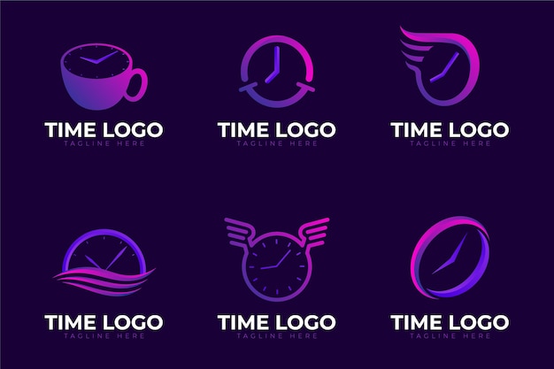 Creative watch logo templates