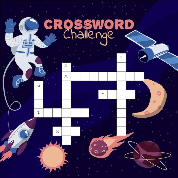 Crossword in english for kids