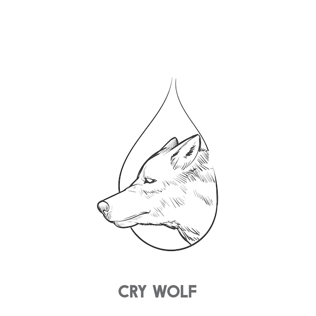 Free vector cry wolf