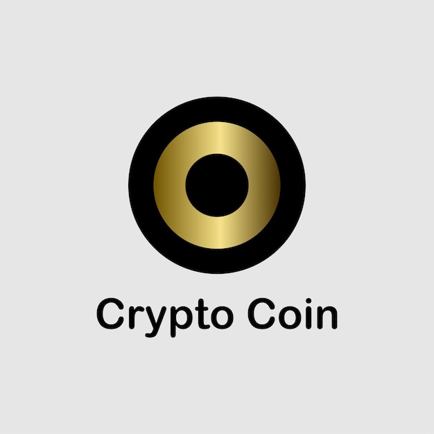 Free Vector crypto coin bitcoin logo new design