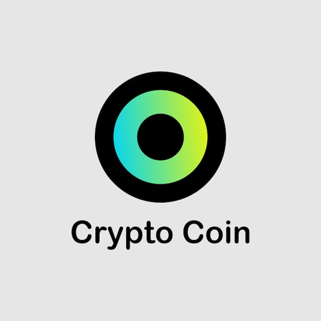 Free Vector crypto coin bitcoin logo new design