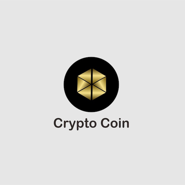 Free Vector crypto coin bitcoin logo new design