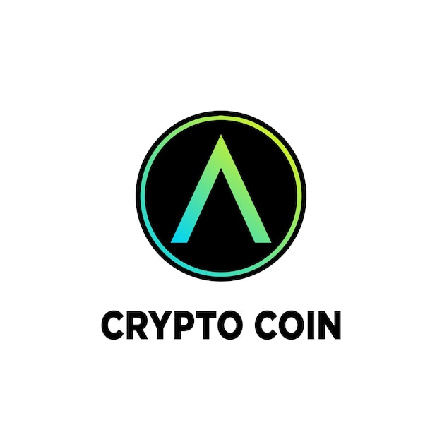 Free vector crypto coin logo new design