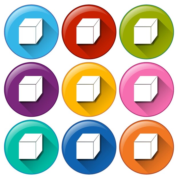 Cube icons