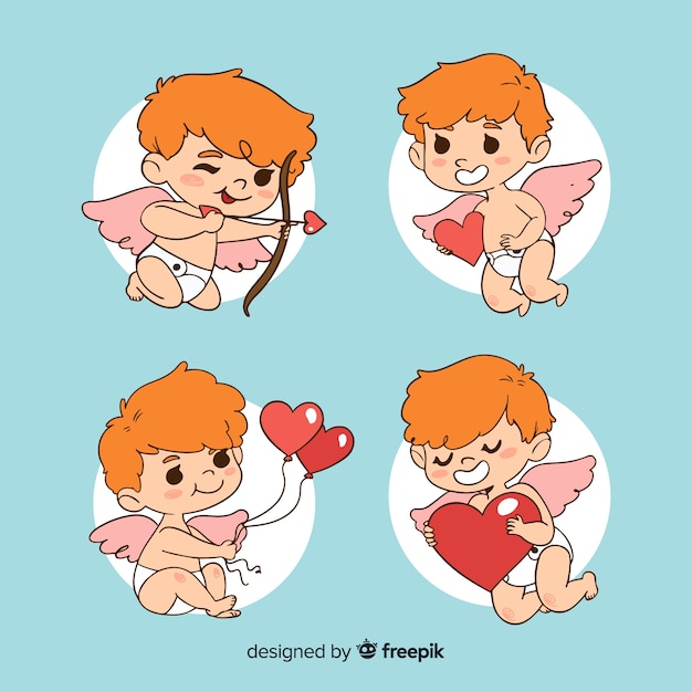 Free vector cupid collection